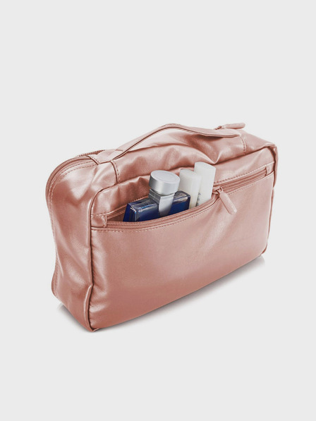 Heys Heys Metallic Packing Cube 5er-Set mit fünf Reisetaschen in altrosa