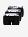 Ombre Clothing Schwarze Herren Boxershorts - 3er Pack Ombre Clothing U159