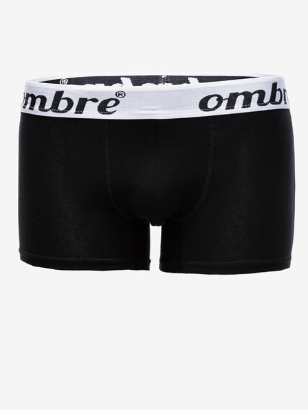 Ombre Clothing Schwarze Herren Boxershorts - 3er Pack Ombre Clothing U159