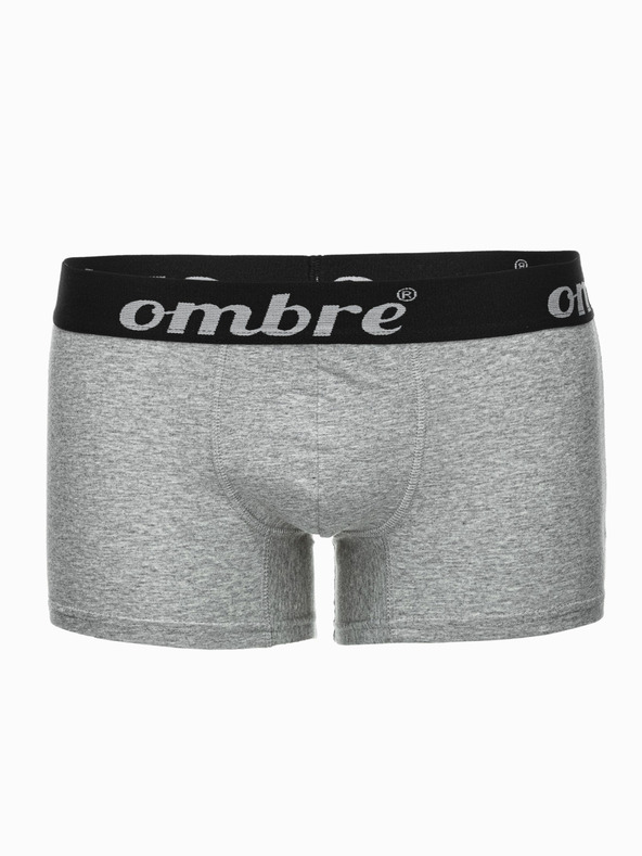 Ombre Clothing Graue Herren Boxershorts - 3er Pack Ombre Clothing U159