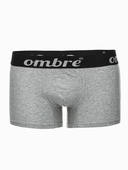 Ombre Clothing Graue Herren Boxershorts - 3er Pack Ombre Clothing U159