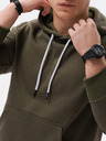 Ombre Clothing Khaki Herren Basic Hoodie Ombre Kleidung