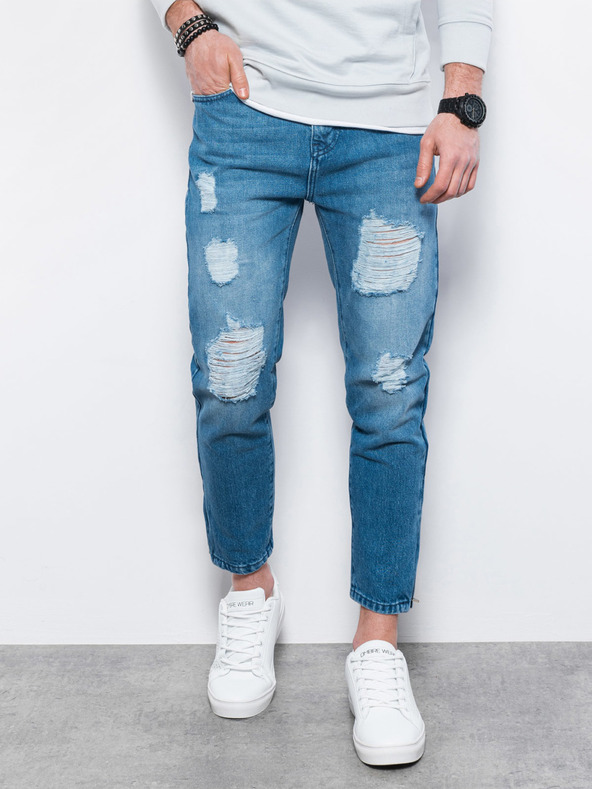 Ombre Clothing Blaue Herren-Denim-Hose Ombre Clothing P1028