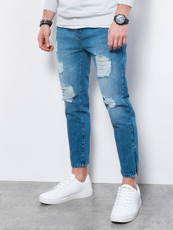 Ombre Clothing Blaue Herren-Denim-Hose Ombre Clothing P1028