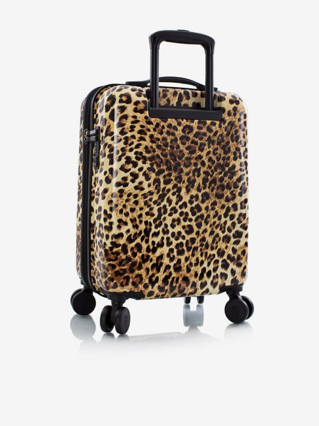 Heys Brown Leopard S Suitcase