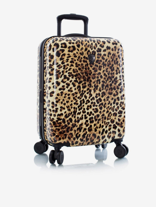 Heys Brown Leopard S Suitcase