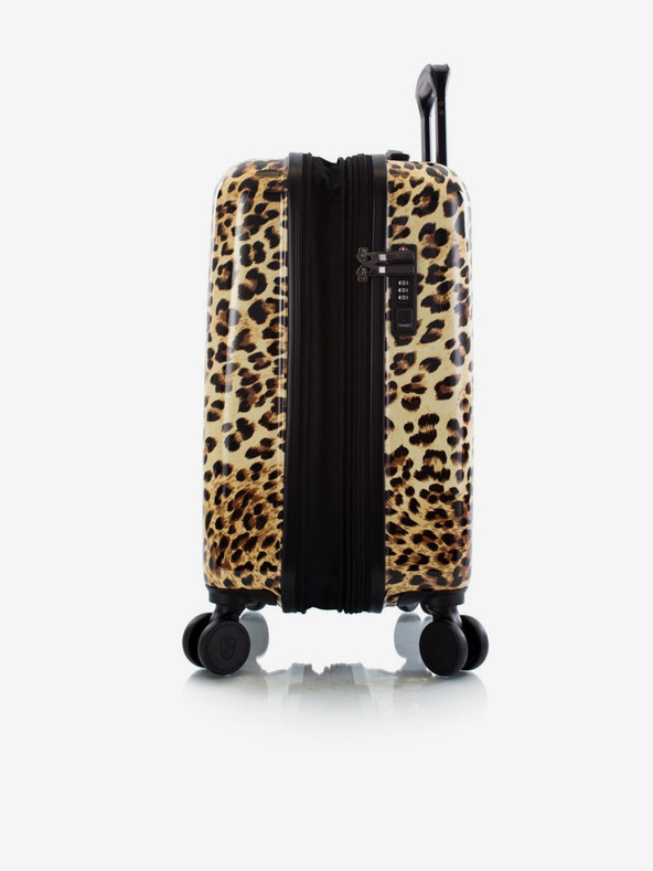 Heys Brown Leopard S Suitcase