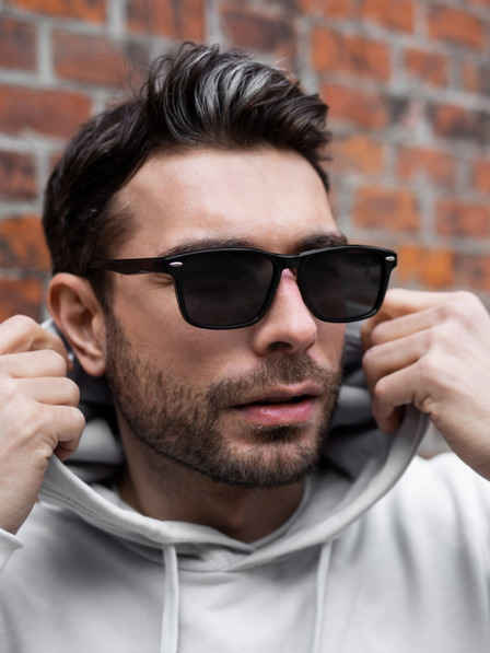 VEYREY VeyRey Sonnenbrille Polarized Nerd Rudolf Schwarz