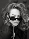 VEYREY VeyRey Oval Gudmar Sonnenbrille Schwarz