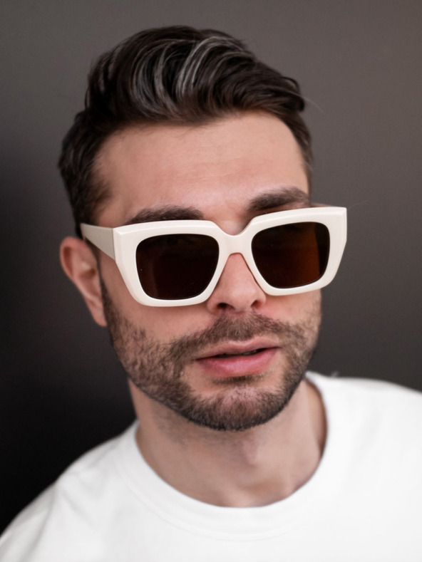 VEYREY VeyRey Square Sonnenbrille Solbrit braun