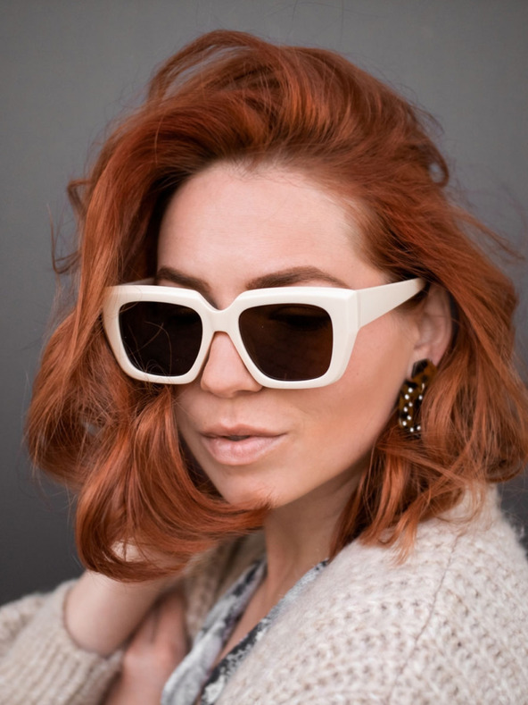 VEYREY VeyRey Square Sonnenbrille Solbrit braun