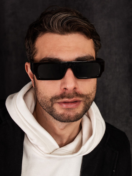 VEYREY VeyRey Sonnenbrille Square Vest Schwarz