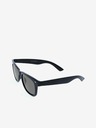 VEYREY VeyRey Sonnenbrille Polarized Glossy Nerd Black mit schwarzen Gläsern