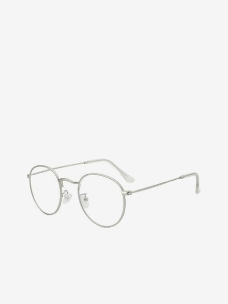 VEYREY VeyRey Blue Light Blocking Brille Oval Dilton Silber