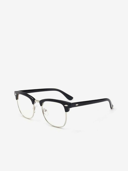 VEYREY VeyRey Blue Light Blocking Brille Semi-Framed Gadson Schwarz