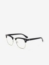 VEYREY VeyRey Blue Light Blocking Brille Semi-Framed Gadson Schwarz