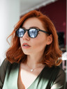 VEYREY VeyRey Sonnenbrille Oval Doris Blau Gläser