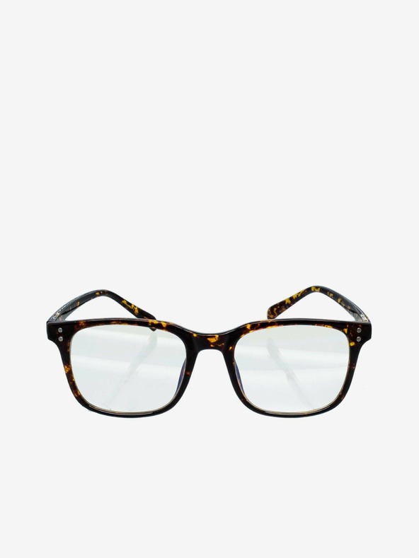 VEYREY VeyRey Blue Light Blocking Brille Quadratisch Evelin Braun