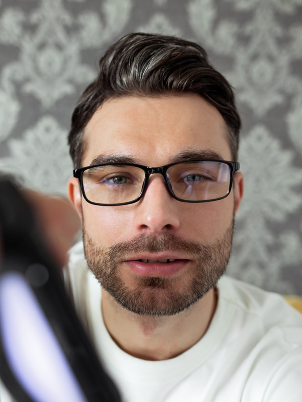 VEYREY VeyRey Computer Square Rafael Schwarze Sonnenbrille