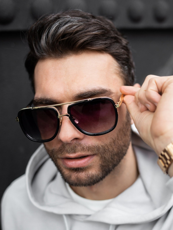 VEYREY VeyRey Square Holger Sonnenbrille Schwarz