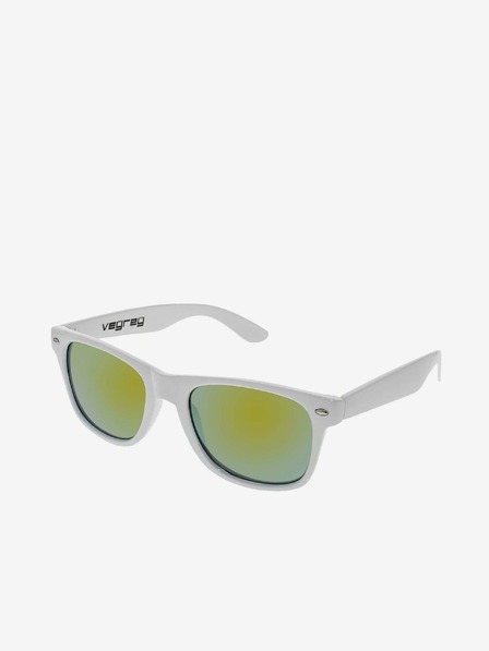 VEYREY VeyRey Sonnenbrille Nerd Verspiegelt Gold Brille