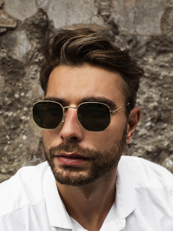 VEYREY VeyRey Hurricane Gold Polarisierte Sonnenbrille