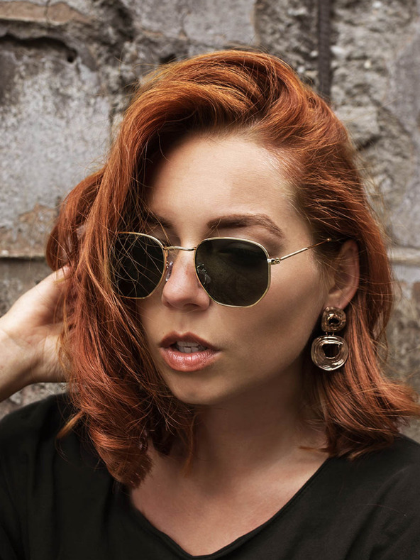 VEYREY VeyRey Hurricane Gold Polarisierte Sonnenbrille