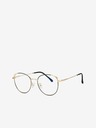 VEYREY VeyRey Blue Light Blocking Brille Oval Petronell Schwarz-Gold