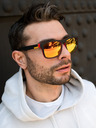VEYREY VeyRey Teo Herren-Sonnenbrille, schwarz, polarisiert