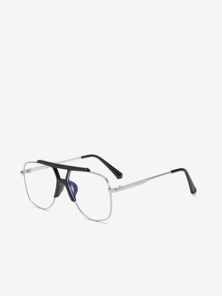 VEYREY VeyRey Asa Silber Blau Lichtblockierende Sonnenbrille