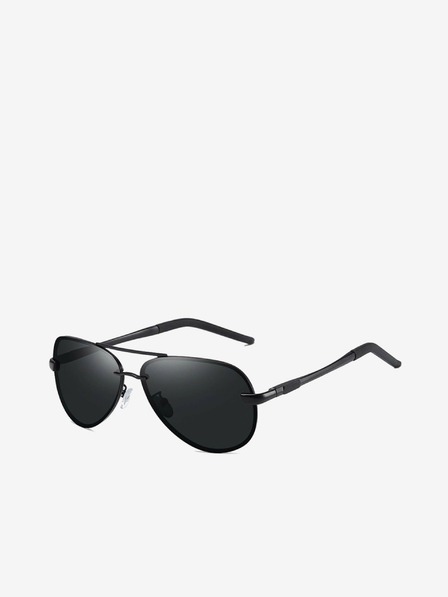 VEYREY VeyRey Polarized Pilot Laudin Schwarz Brille