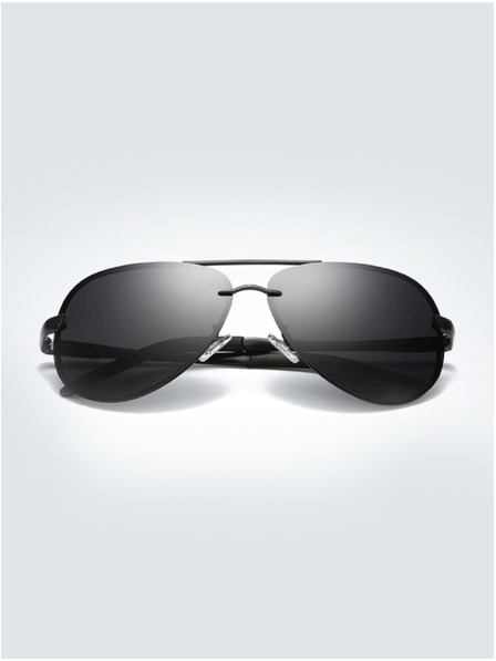 VEYREY VeyRey Polarized Pilot Laudin Schwarz Brille