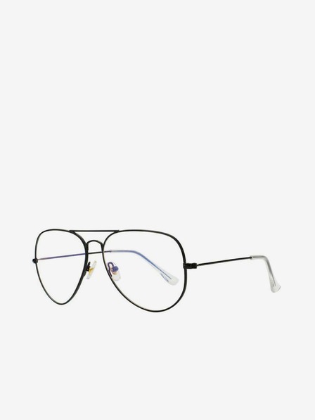 VEYREY Schwarze Sonnenbrille mit blauem Lichtschutz VeyRey Bloss