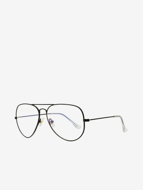 VEYREY Schwarze Sonnenbrille mit blauem Lichtschutz VeyRey Bloss