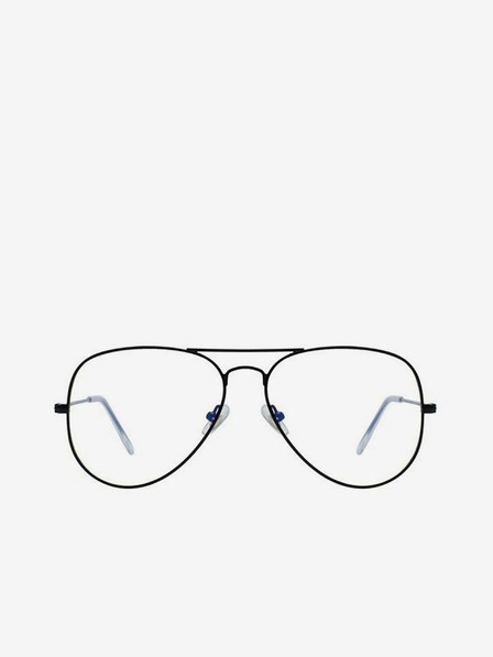 VEYREY Schwarze Sonnenbrille mit blauem Lichtschutz VeyRey Bloss