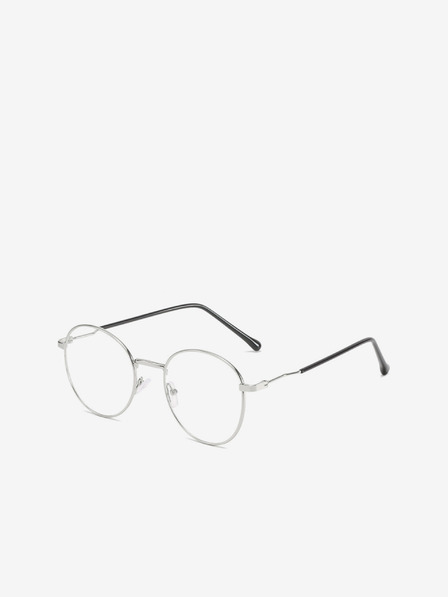 VEYREY Blaue Lichtschutzbrille in Silber VeyRey Deug