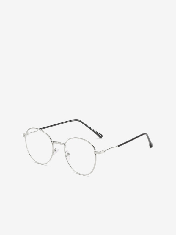 VEYREY Blaue Lichtschutzbrille in Silber VeyRey Deug