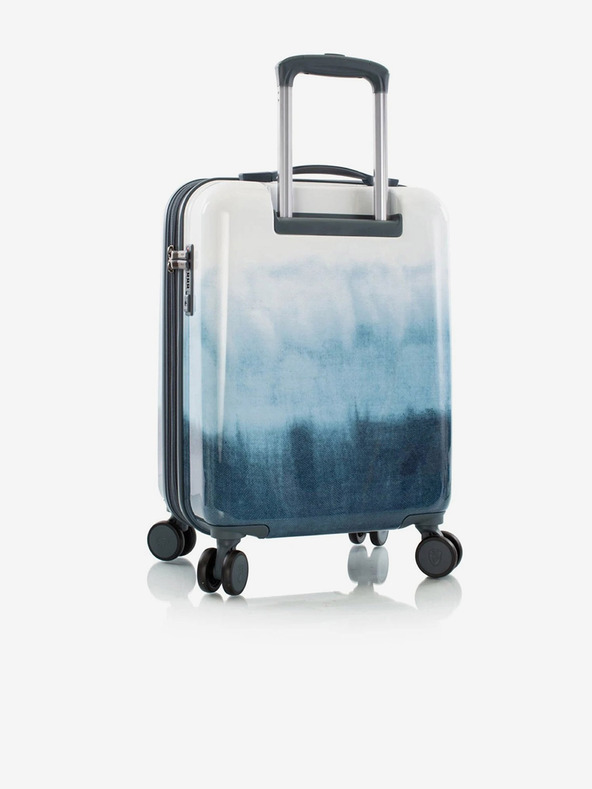 Heys Weiß und Blau Heys Tie-Dye Blau Reisekoffer S