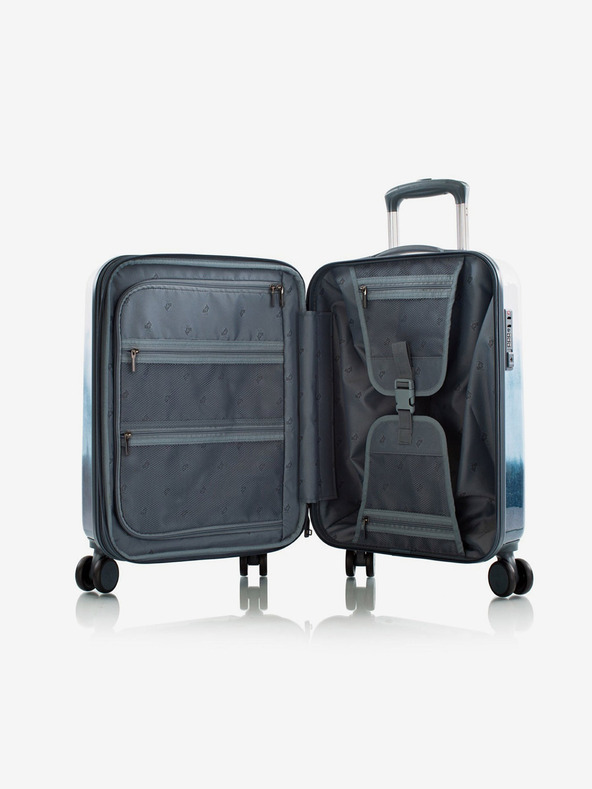 Heys Weiß und Blau Heys Tie-Dye Blau Reisekoffer S