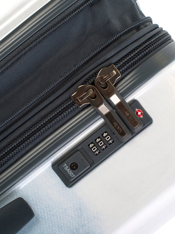 Heys Weiß und Blau Heys Tie-Dye Blau Reisekoffer S