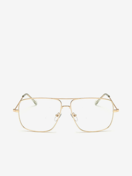 VEYREY Randbrille mit klaren Gläsern in Gold VeyRey Miles