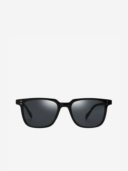 VEYREY Schwarze polarisierte Unisex-Sonnenbrille VeyRey Parisse