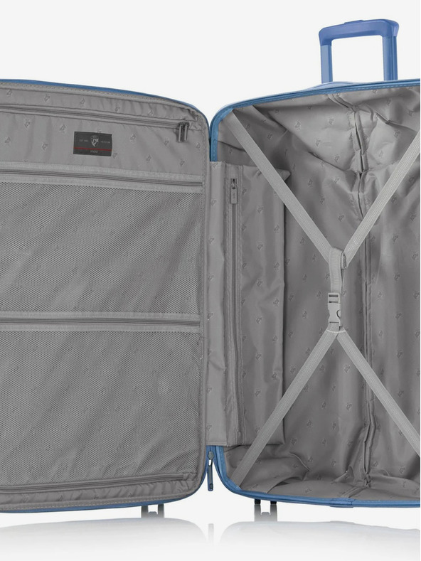 Heys Set aus drei blauen Heys Xtrak Reisekoffern S,M,L