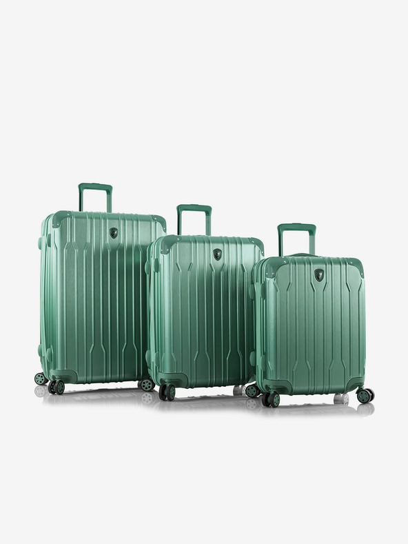 Heys Set aus drei Reisekoffern in grün Heys Xtrak S,M,L