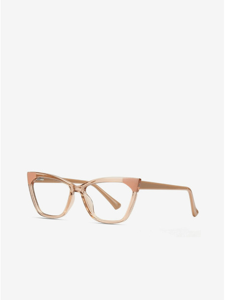 VEYREY Beigefarbene Damen-Sonnenbrille mit blauem Lichtschutz VeyRey Sarande