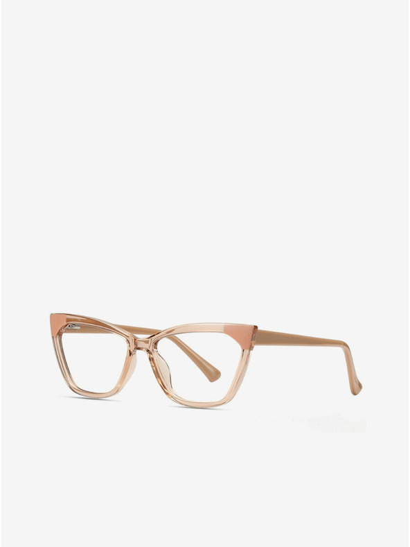 VEYREY Beigefarbene Damen-Sonnenbrille mit blauem Lichtschutz VeyRey Sarande