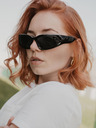 VEYREY Schwarze Unisex-Sport-Sonnenbrille VeyRey Steampunk Yolzalgil