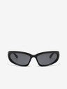 VEYREY Schwarze Unisex-Sport-Sonnenbrille VeyRey Steampunk Yolzalgil