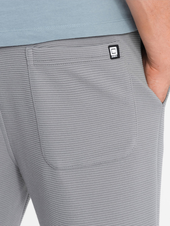 Ombre Clothing Graue Herren Basic Sweatpants Ombre Kleidung Ottoman