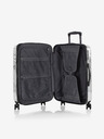 Heys Schwarz-weiß gemusterter Reisekoffer Heys Journey 3G M Schwarz/Weiß Karte